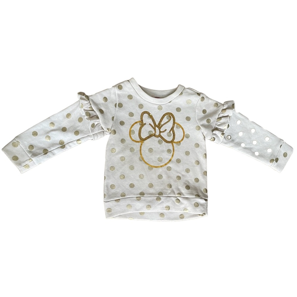 Girls Minnie Mouse sweatshirt 4T